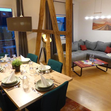 Jena City Apartment, Balkon, Sonnig, Wifi, Parkplaetze, Naehe Zentrum Eksteriør bilde