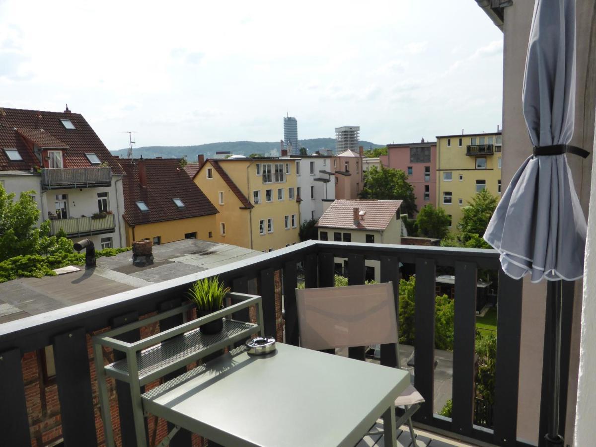 Jena City Apartment, Balkon, Sonnig, Wifi, Parkplaetze, Naehe Zentrum Eksteriør bilde
