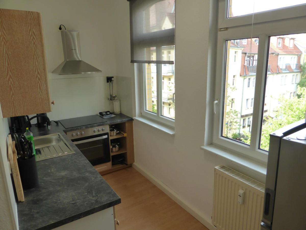 Jena City Apartment, Balkon, Sonnig, Wifi, Parkplaetze, Naehe Zentrum Eksteriør bilde