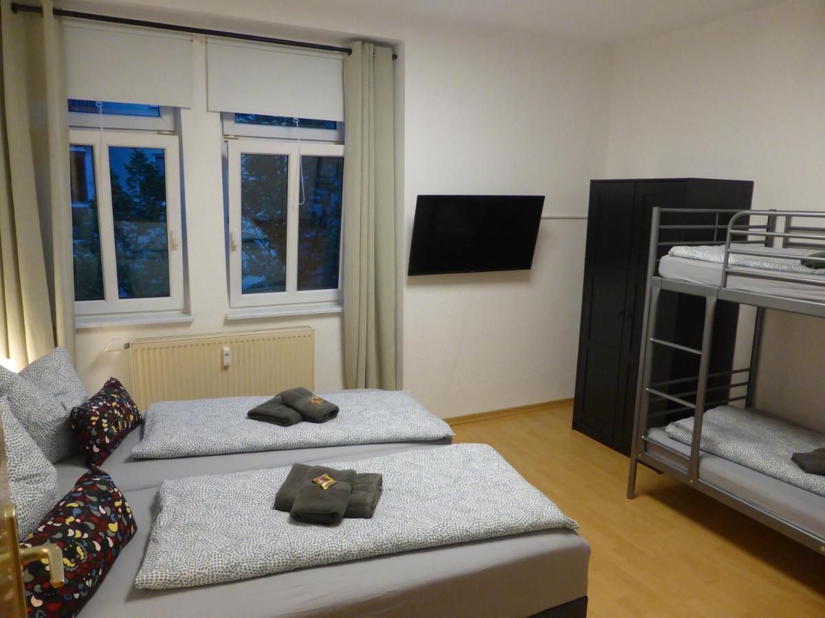 Jena City Apartment, Balkon, Sonnig, Wifi, Parkplaetze, Naehe Zentrum Eksteriør bilde
