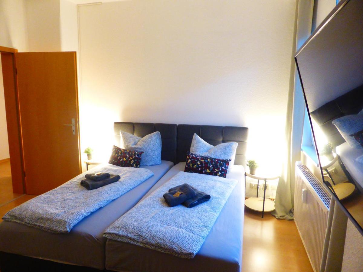 Jena City Apartment, Balkon, Sonnig, Wifi, Parkplaetze, Naehe Zentrum Eksteriør bilde