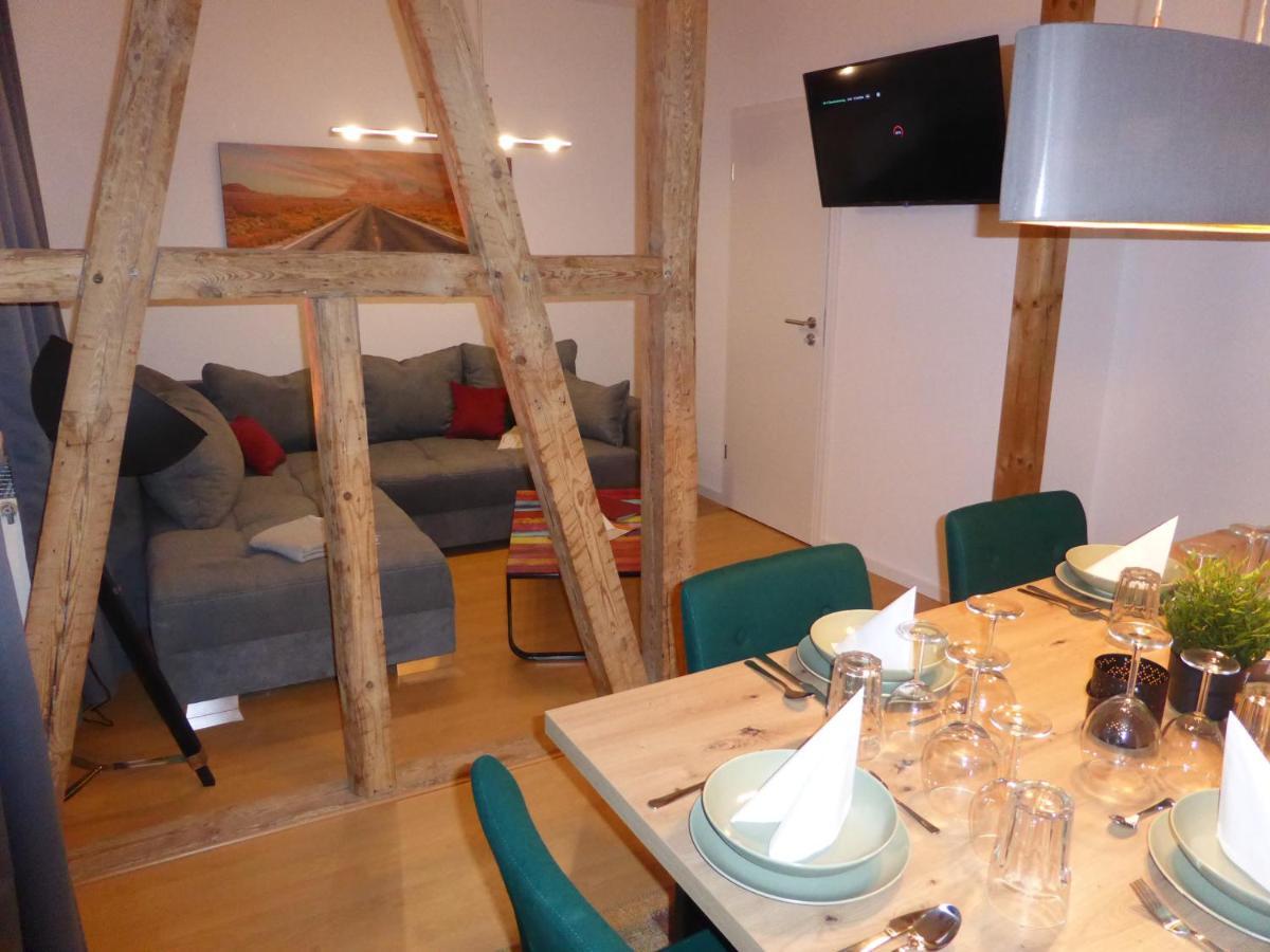 Jena City Apartment, Balkon, Sonnig, Wifi, Parkplaetze, Naehe Zentrum Eksteriør bilde